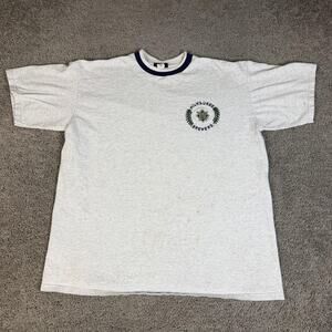 Vintage Milwaukee Brewers Shirt Mens XL Gray MLB Baseball Legends Athletic USA